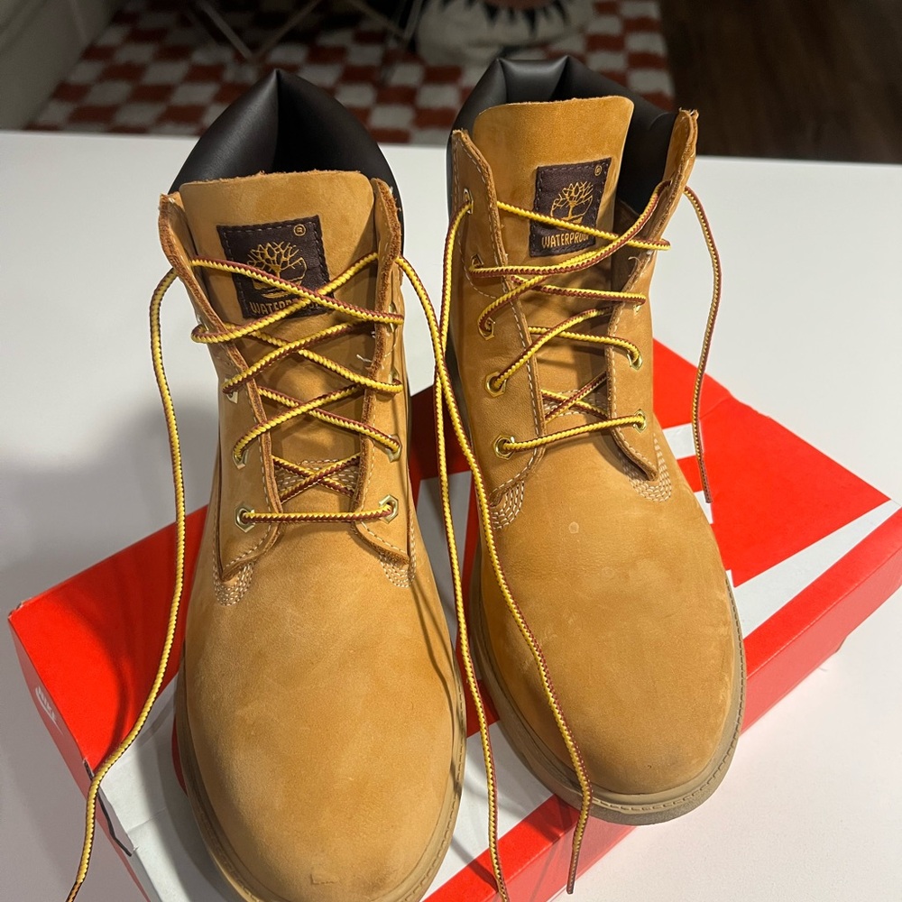 Timberland Men's Wheat Lace-Up Boots